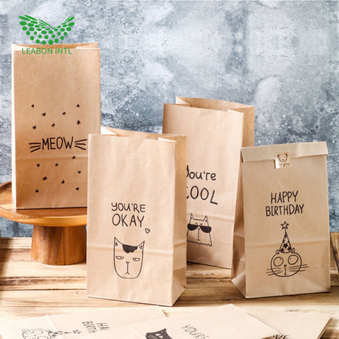 Buy Wholesale China Bioecycle Small Plain Wax Paper Bag/greaseproof Paper  Bag For Oil Food & High Quality Craft Paper Bag at USD 0.03