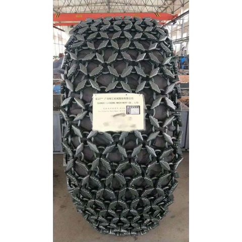 Chaîne de protection des pneus pour chargeur de roue Cat998h - Chine Réseau  de protection de pneu, Chaînes pour pneumatiques