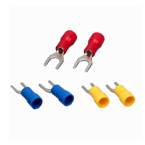 Terminal de conector, venta caliente mejor precio tenedor aislado hembra pala butt ring terminal