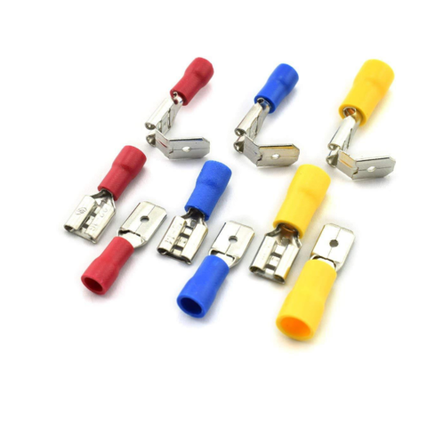 Terminal de conector, venta caliente mejor precio tenedor aislado hembra pala butt ring terminal