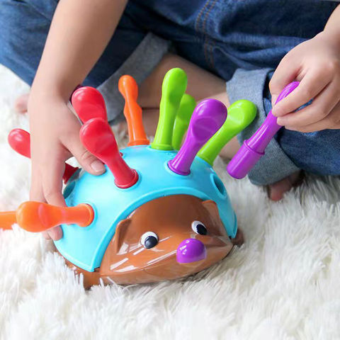 Learning Resources Spike The Fine Motor Hedgehog - Toddler Learning Toys,  Fine Motor and Sensory Toys for Kids Ages 18+ Months, Montessori Toys