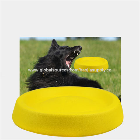 Frisbee para mascotas, juguete interactivo para entrenamiento canino, Frisbee fácil de lanzar, juguete para perros y mascotas