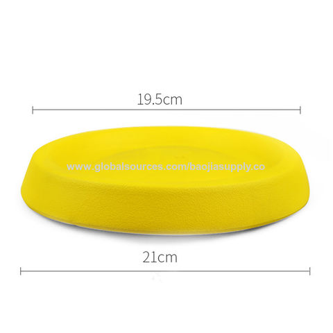 Frisbee para mascotas, juguete interactivo para entrenamiento canino, Frisbee fácil de lanzar, juguete para perros y mascotas