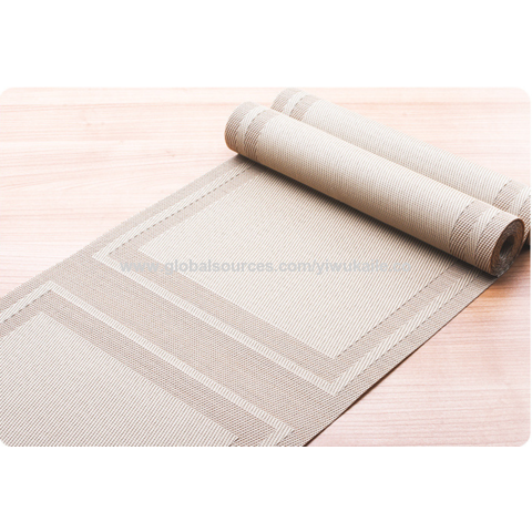 Sets de table occidentaux pour dîner, tapis tissé d'isolation de table, vaisselle pour la maison et l'hôtel