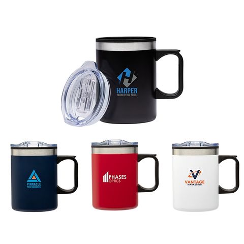 Mug de Camping en Acier et PP 414 ml (14 oz) pour la Vente en Gros