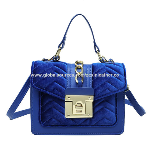 Buy Wholesale China Fabric Shoulder Bag Quilted Bag Square Bag