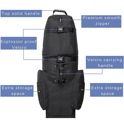 Golf Club Travel Bag Duffle Bag Oxford Cloth Hand Luggage Bag for