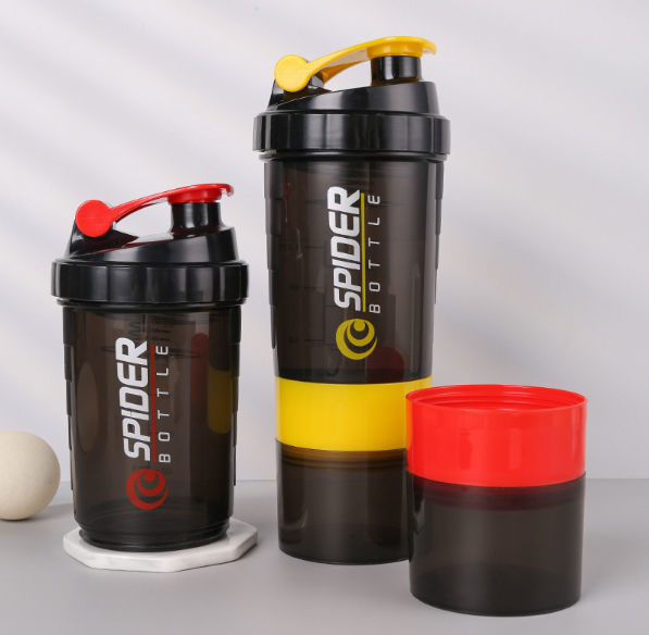 Professional 500ml/700ml Gym Sport Fitness Plastic Shaker Bottle for Travel  - China Shaker Bottle, Plastic Bottles