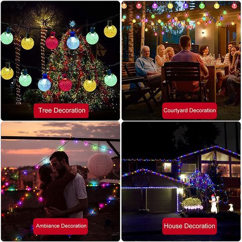 HSD-001 LED String Lights App-Controlled Christmas Tree Lights Fairy Tree  Lights for Wedding Home Party - 1.5m / EU Plug Wholesale