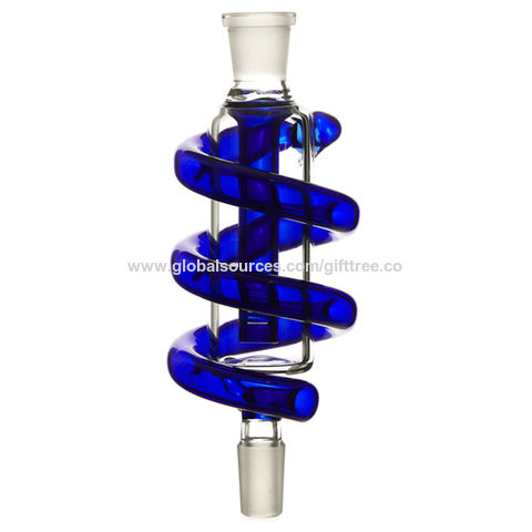 14mm 45° Ash Catcher Shower Head Green 45 Degrees Glass Hookah Water Pipe  Filter From 5,71 €