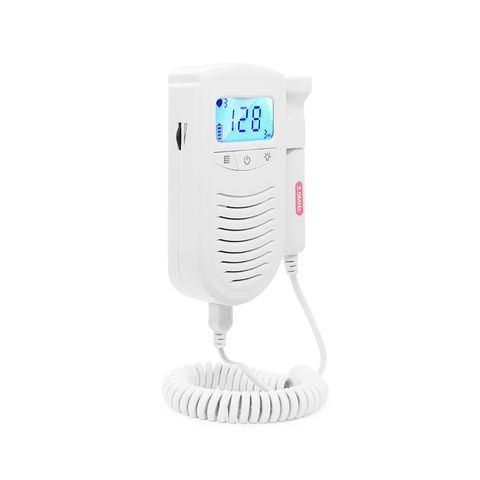Moniteur Doppler Fœtal à Ultrasons, Doppler Fœtal Portable pour Femmes Enceintes