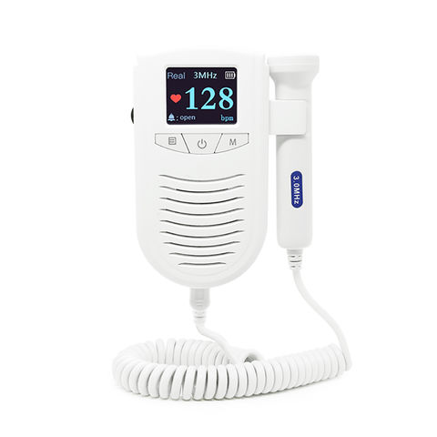 Moniteur Doppler Fœtal à Ultrasons, Doppler Fœtal Portable pour Femmes Enceintes