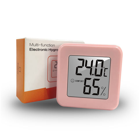 1pc Home Electronic Digital Thermometer Hygrometer, Indoor And Car  Temperature Humidity Gauge