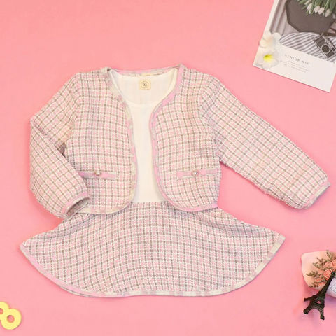 Factory Direct High Quality China Wholesale Winter Baby Plaid Coat