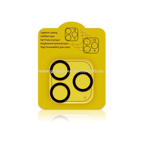 Protection Lentille iPhone 14/Plus - Verre Trempé 3D Jaune