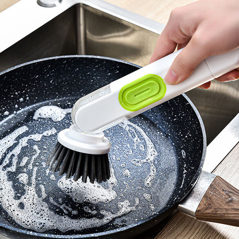 Kitchen Multi-Function Dish Cleaning Washing up Brushes Scrubbers Brush Set  Shoe Brush Washing Clothes Brush Pan Brush Wooden Grip Cleaning Brush -  China Dish Brush and Pan Brush price