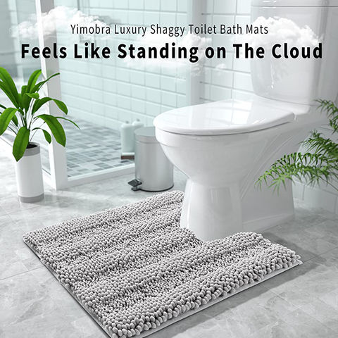 Bathroom Rug, Non-Slip Bath Mat, Soft Cozy Shaggy Durable Thick Bath Rugs  for Bathroom - China Mat and Carpet price