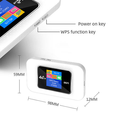 EATPOW 4G Wireless Router SIM card Hotspot Home 4G wifi router EU Modem  300Mbps 12V High Speed RJ45 WAN LAN External Antenna