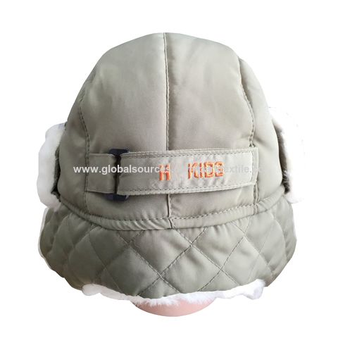 Buy Standard Quality China Wholesale Children's Trapper Hat,quilted Poly  Fabric, Polar Fleece Lining,fake Fur,hot Selling Warm Winter New $3.05  Direct from Factory at Nantong Park Textile CO.,LTD