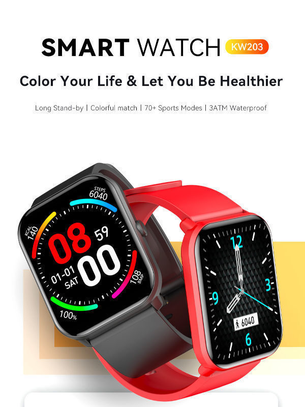 Smart watch smart bracelet smartwatch fitness tracker KW203 supplier
