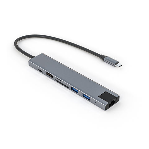 UGREEN – HUB USB type-c double USB-C vers HDMI, RJ45, PD 3.0, SD,  adaptateur Thunderbolt 3 Dock, USB type-c 3.1 pour MacBook Pro Air