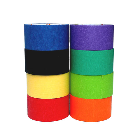 Buy Wholesale China Colorful Masking Tape General Purpose Painting 150u  Crepe Paper Masking Paper Adhesive Tape & Masking Tape at USD 0.35
