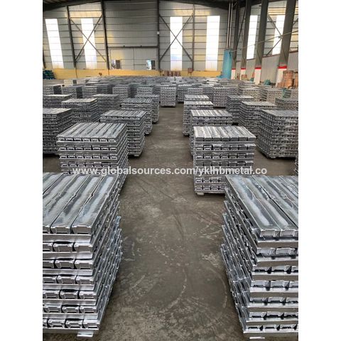 Aluminum Ingot High Purity 99.99% In Stock From Factories In China $1550 -  Wholesale China Aluminium Ingot Adc12 at factory prices from Yikailun  (Hebei) New Materials Technology Co. Ltd