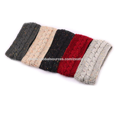 Warm Winter Headbands Women Cable Crochet Ear Warmer Headband Gifts $1.15 -  Wholesale China Winter Headband at Factory Prices from Ningbo Zeatle Import  & Export Co. Ltd