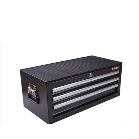 Husky 20 in. 3-Drawer Metal Portable Tool Box with Tray