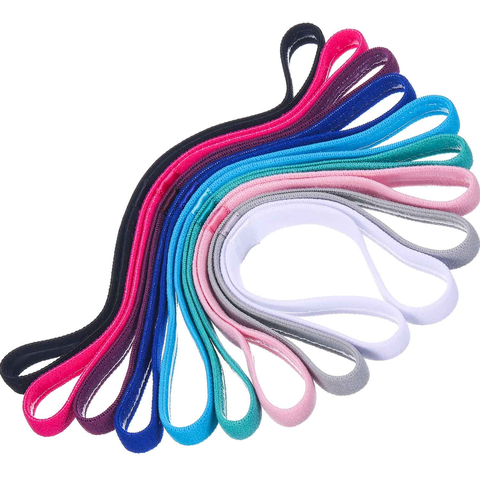 Factory Direct High Quality China Wholesale Thick Non-slip Elastic Sport  Headbands, Elastic Silicone Grip Exercise Hair And Sweatbands For Yoga $0.4  from Huangyuxing Group Co. Ltd