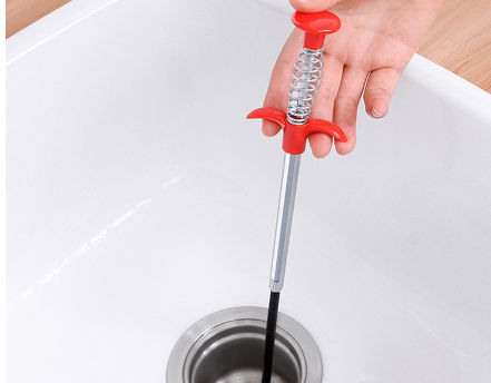 Drain Clog Remover Tool - Flexible Household Sink Grabber With 4