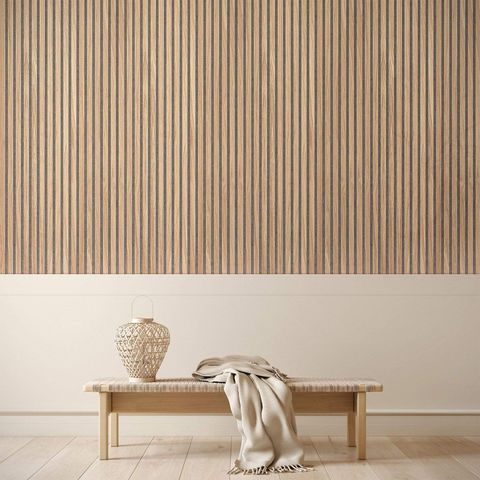 Compre Panel De Pared De Madera Natural De Fondo 3d Paneles Acústicos De  Madera Inclinada y Panel De Sonido 3d Panel Acústico de China por 13 USD