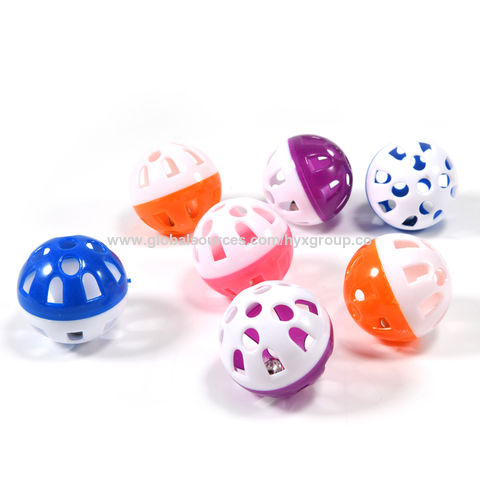 10 pièces Jouet pour perroquet, coloré, creux, cloche roulante, jouet pour oiseaux, perruche, cacatoès, cage à mâcher pour perroquet