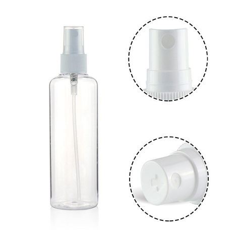 5pcs 20ml Travel Plastic Clear Empty Cosmetic Mini Spray Bottle Perfume