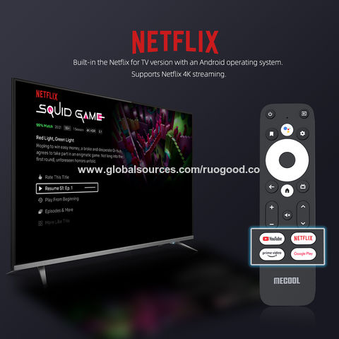 Android 11.0 OS Smart TV Box with Netflix and Google Certified Support  Ultra 4K HDR Dual