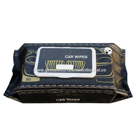 OEM Car Cleaning Wet Wipes for Interior Exterior Dashboard Leather