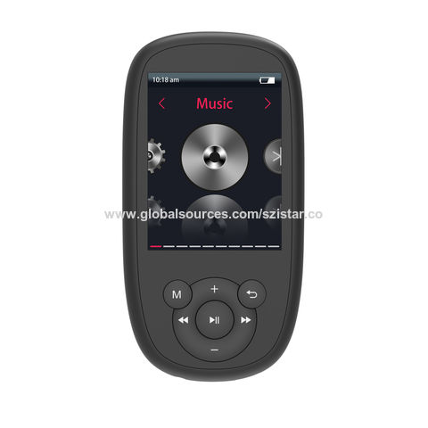 Reproductor MP3 Bluetooth Pantalla a color de 1,8 pulgadas Altavoz