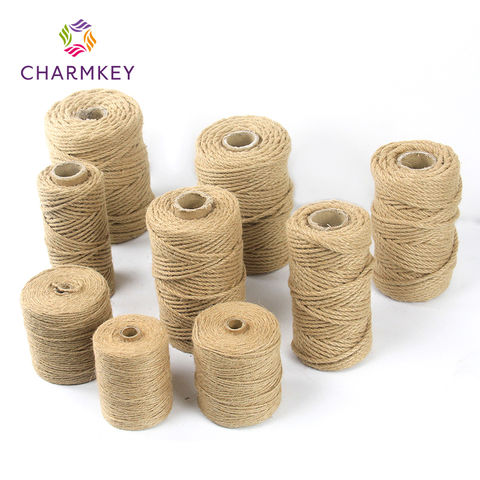 High Quality DIY Crafts Natural or Dyed Colorful Jute Hemp Rope Twine -  China Colorful Jute Twine and 3 Ply Jute String Rope price