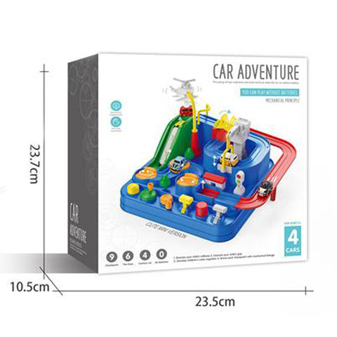 Compre Carro De Pista De Corrida Aviões De Aventura Pré-escola Criança  Menino Brinquedos Educativos Quebra-cabeças Carro Presentes Brinquedos e  Carro De Pista De Corrida de China por grosso por 5.9 USD