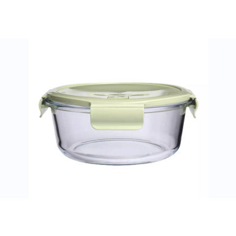 Recipiente para alimentos Caja de vidrio transparente con borosilicato de  alta calidad Vidrio - China Fiambrera y recipiente de comida precio
