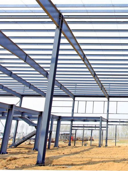 Gabled Clear Span Building Open Basketball Pavilion Standing Seam Private Hangar Building supplier