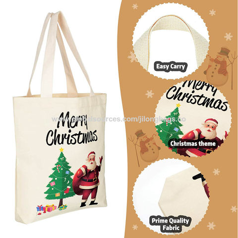 Holiday Party Canvas Tote Bag