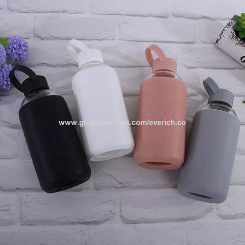 Reusable Glass Water Bottle - 550ml