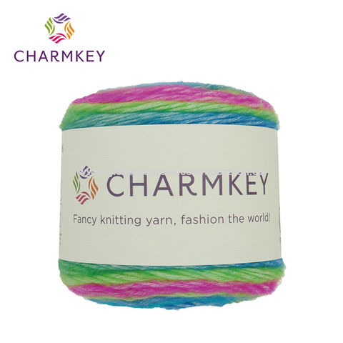 Charmkey Cheap Twisted Multi Color Wool Blend Nylon Bulky Knitting Yarn Wool  for Crochet Sweater Sock Yarn - China Yarn and Knitting Yarn price