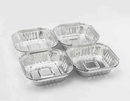 China China High Quality Regular Aluminum Foil Container Factories –  Disposable aluminum foil containers with lids – ABL Baking Manufacturer and  Supplier