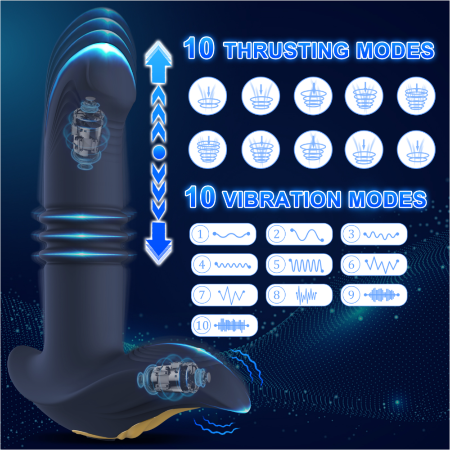 Buy Wholesale China Anal Vibrator Prostate Anus Perineum Wireless Remote Butt Plug Adult Sex Toys Sex Tool For Man Vagin and Adult and Couples Love Toys at USD 9.99 photo