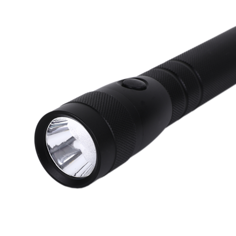 La linterna LED más potente, linterna recargable por USB, linterna de alta  potencia, linterna táctica, lámpara de mano de tiro largo para acampar