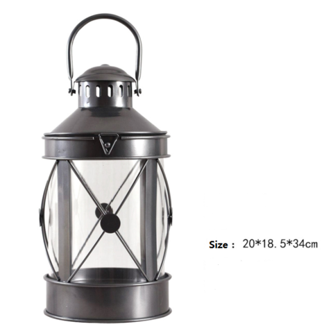 Lanterne Bougie Mariage Exterieur - 34cm Lanterne Decorative