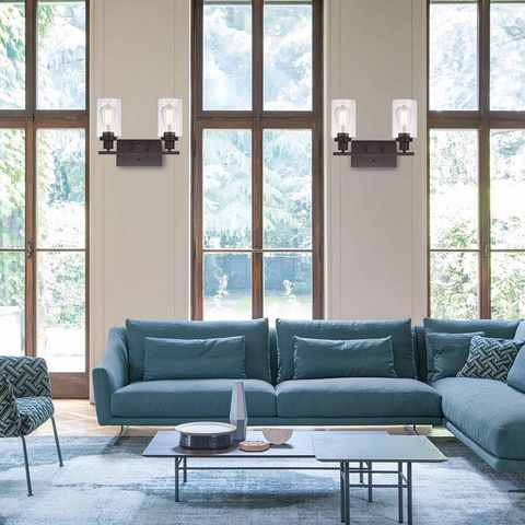Wandleuchten Gebürstetes Messing Moderne Badezimmer Waschtischleuchte Wandleuchten Schlafzimmer Veranda