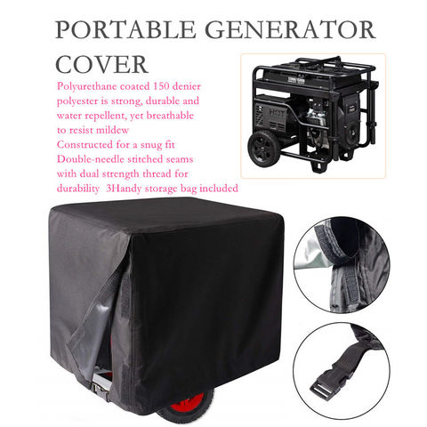 Generator Cover 32 In 600D Outdoor Generator Covers Heavy Duty Waterproof  Small